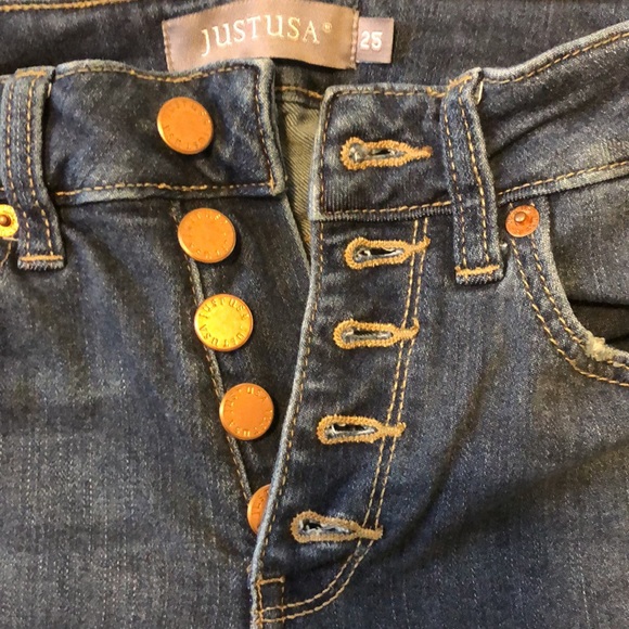Just USA button fly skinny jeans - Picture 7 of 11